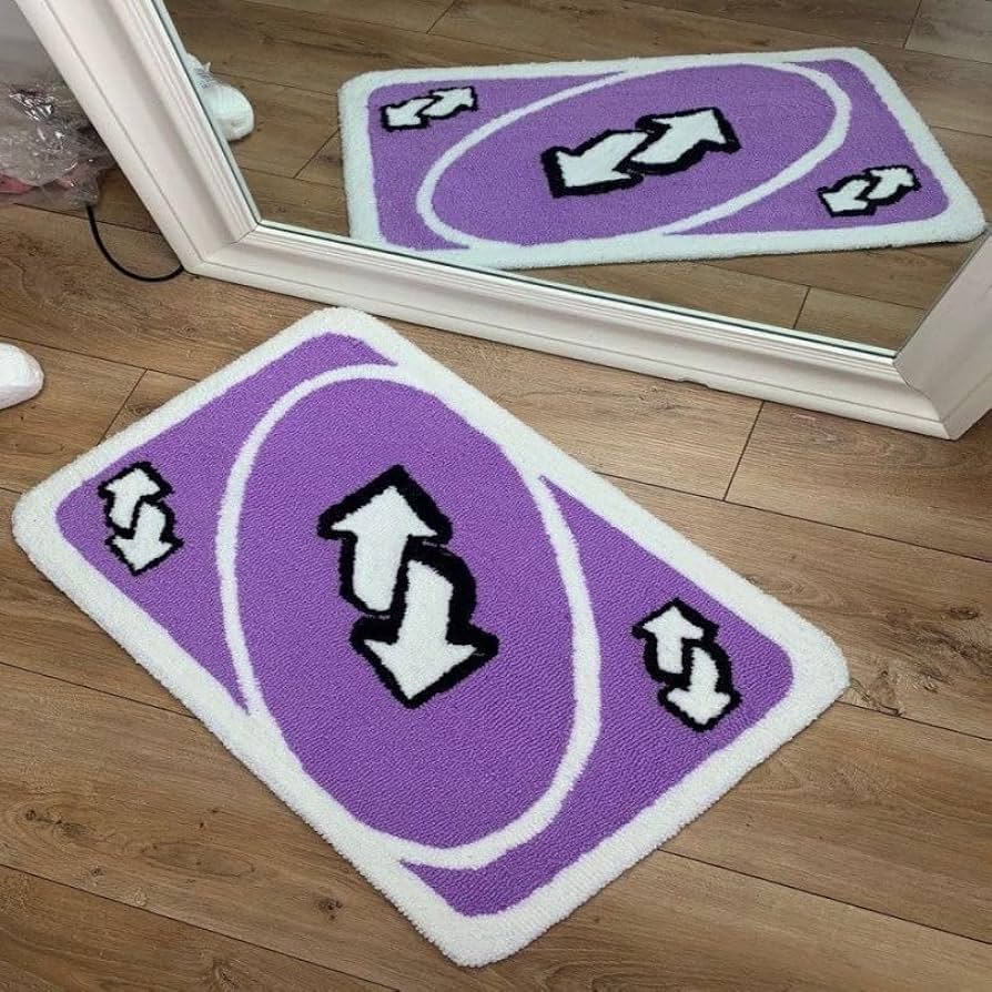 Uno Reverse Rug (50x70CM)